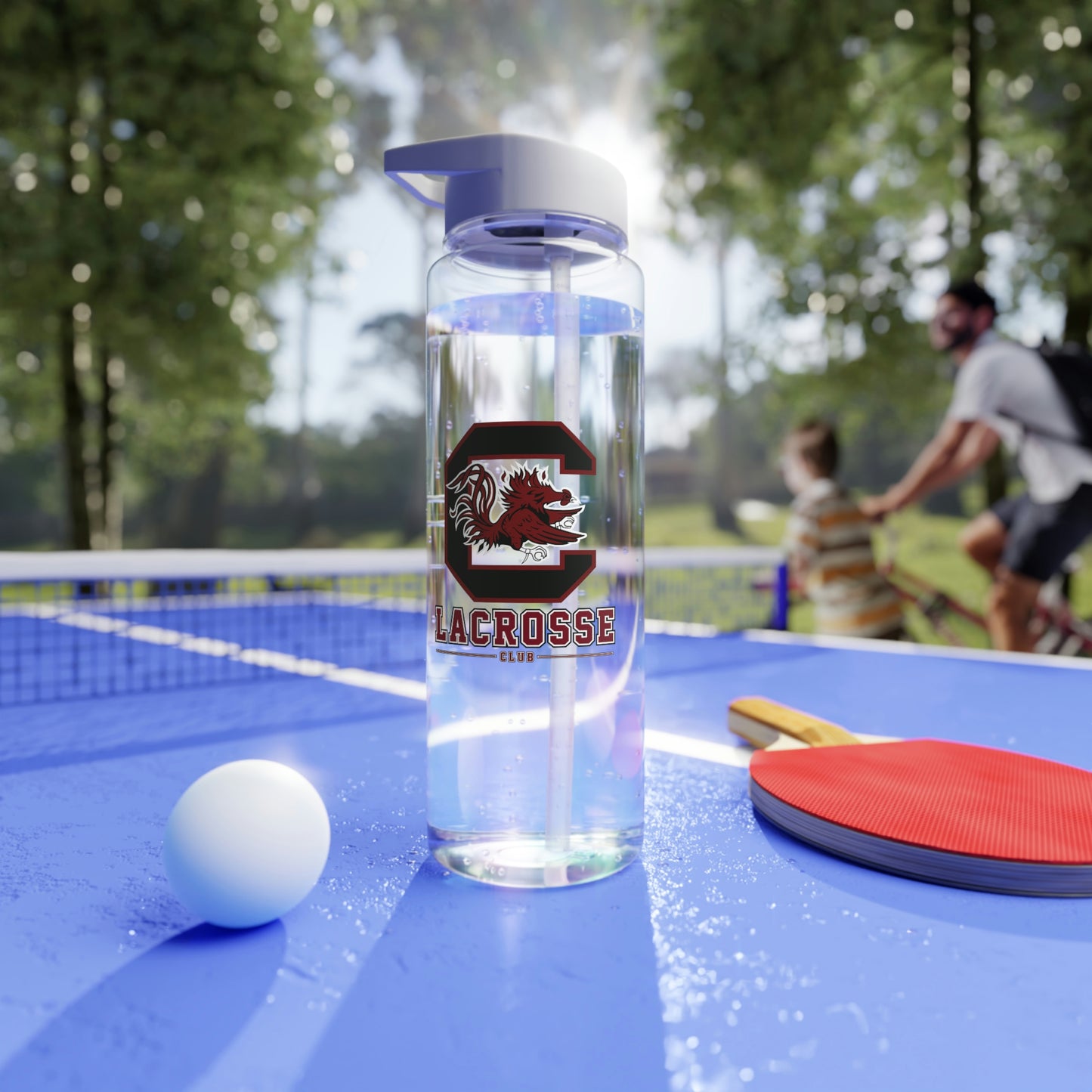 Gamecocks Lacrosse Tritan Water Bottle