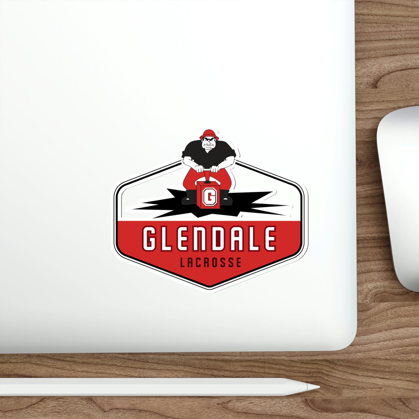 Glendale HS Lacrosse Die-Cut Stickers