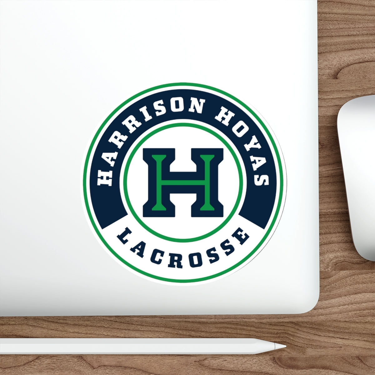 Harrison Lacrosse Die-Cut Stickers