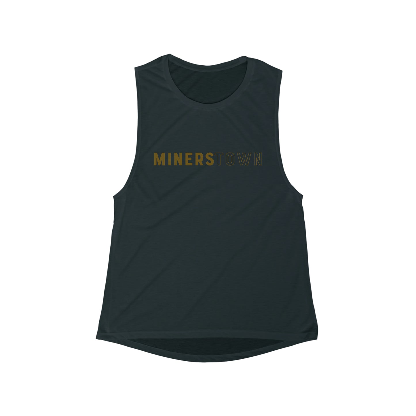 Women's Minerstown Bella + Canvas Flowy Scoop Muscle Tank