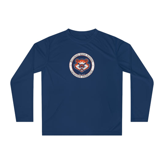 Adult Billings Bearcats Lacrosse Team 365 Performance Long Sleeve Shirt