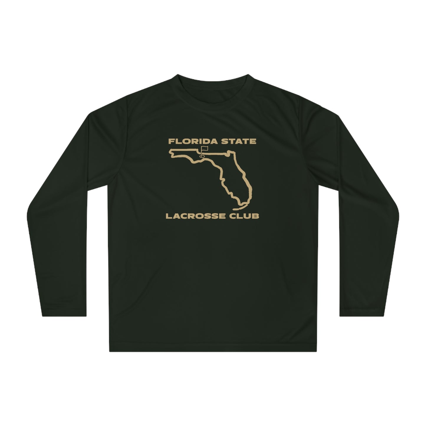Adult FSU Lacrosse 365 Performance Long Sleeve Shirt