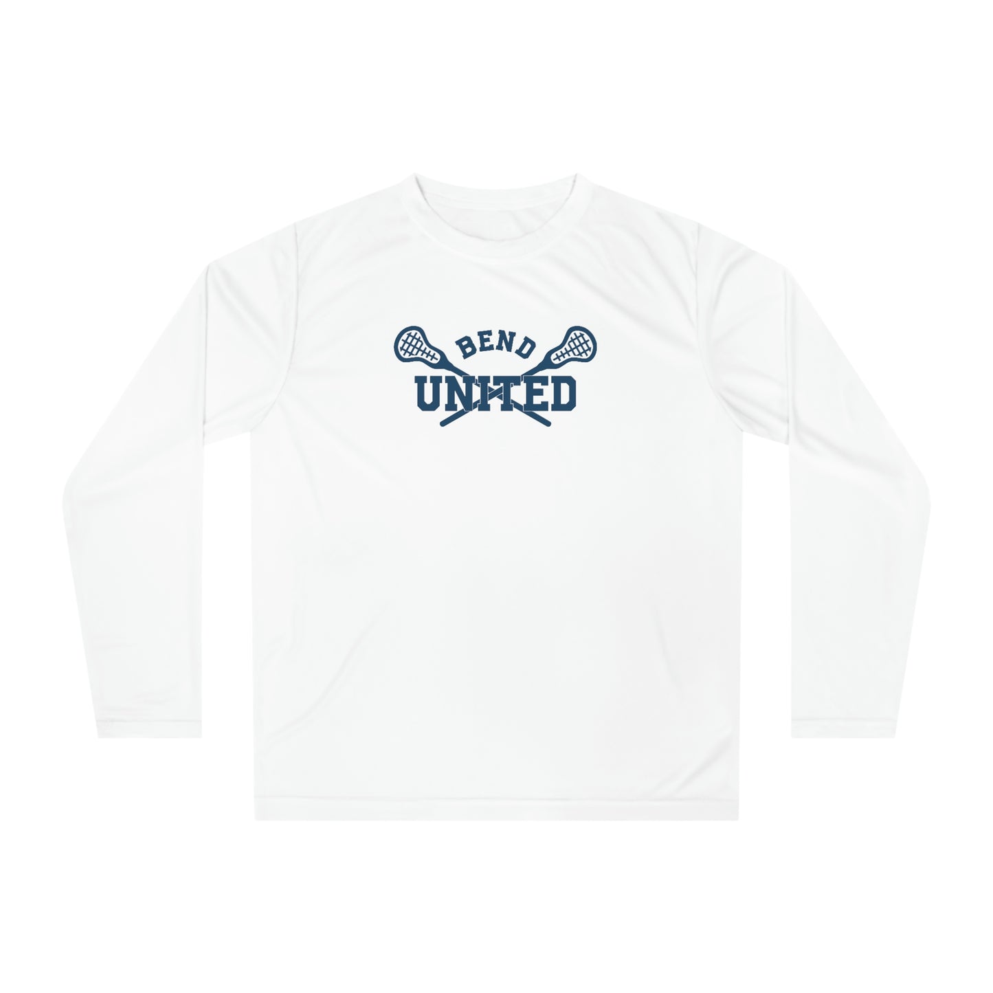 Adult Bend United Lacrosse 365 Performance Long Sleeve Shirt