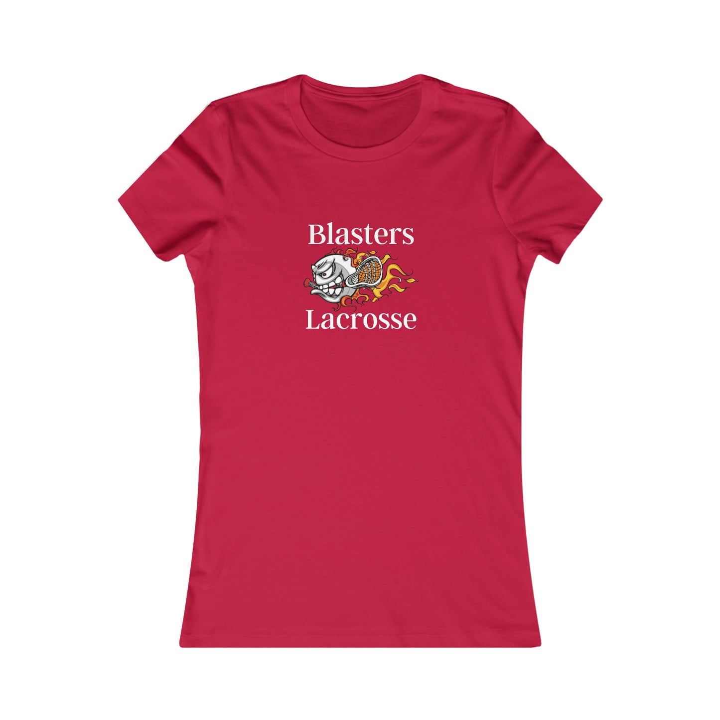Women's Blasters MS Lacrosse Bella + Canvas Short Sleeve Cotton Tee