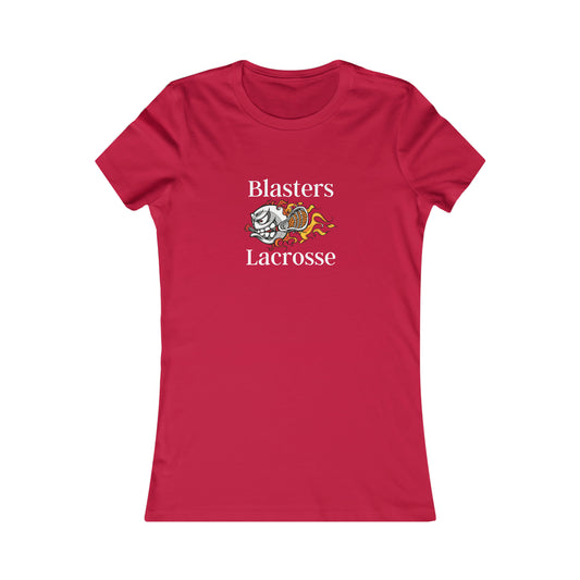 Women's Blasters MS Lacrosse Bella + Canvas Short Sleeve Cotton Tee