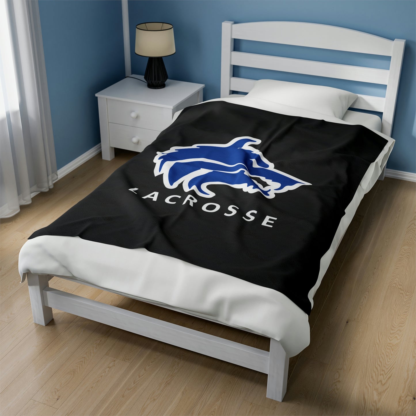 Timberline Lacrosse Velveteen Plush Blanket