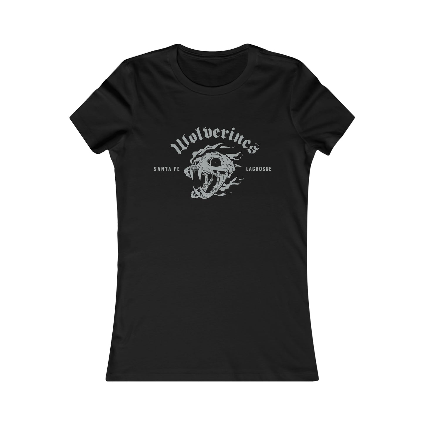 Women's Santa Fe Lacrosse Bella + Canvas Short Sleeve Cotton Tee