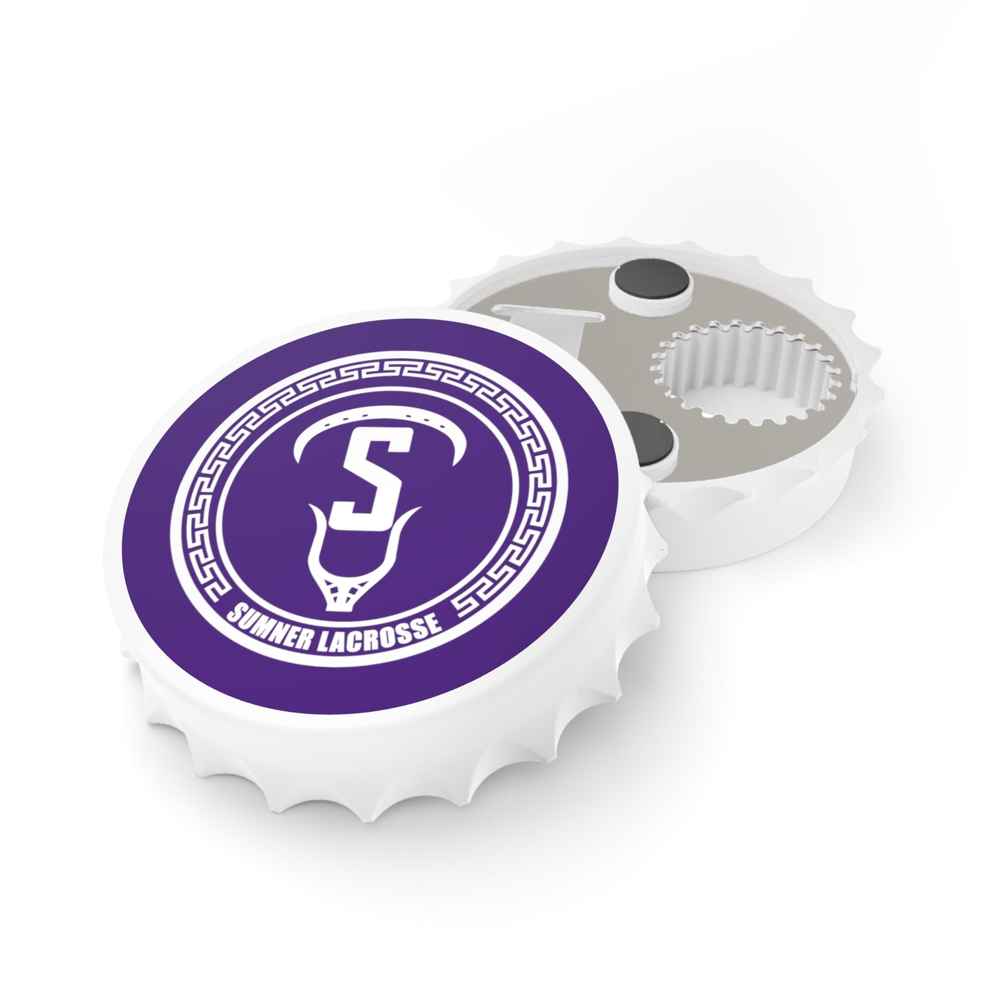 Sumner Spartans Lacrosse Bottle Opener
