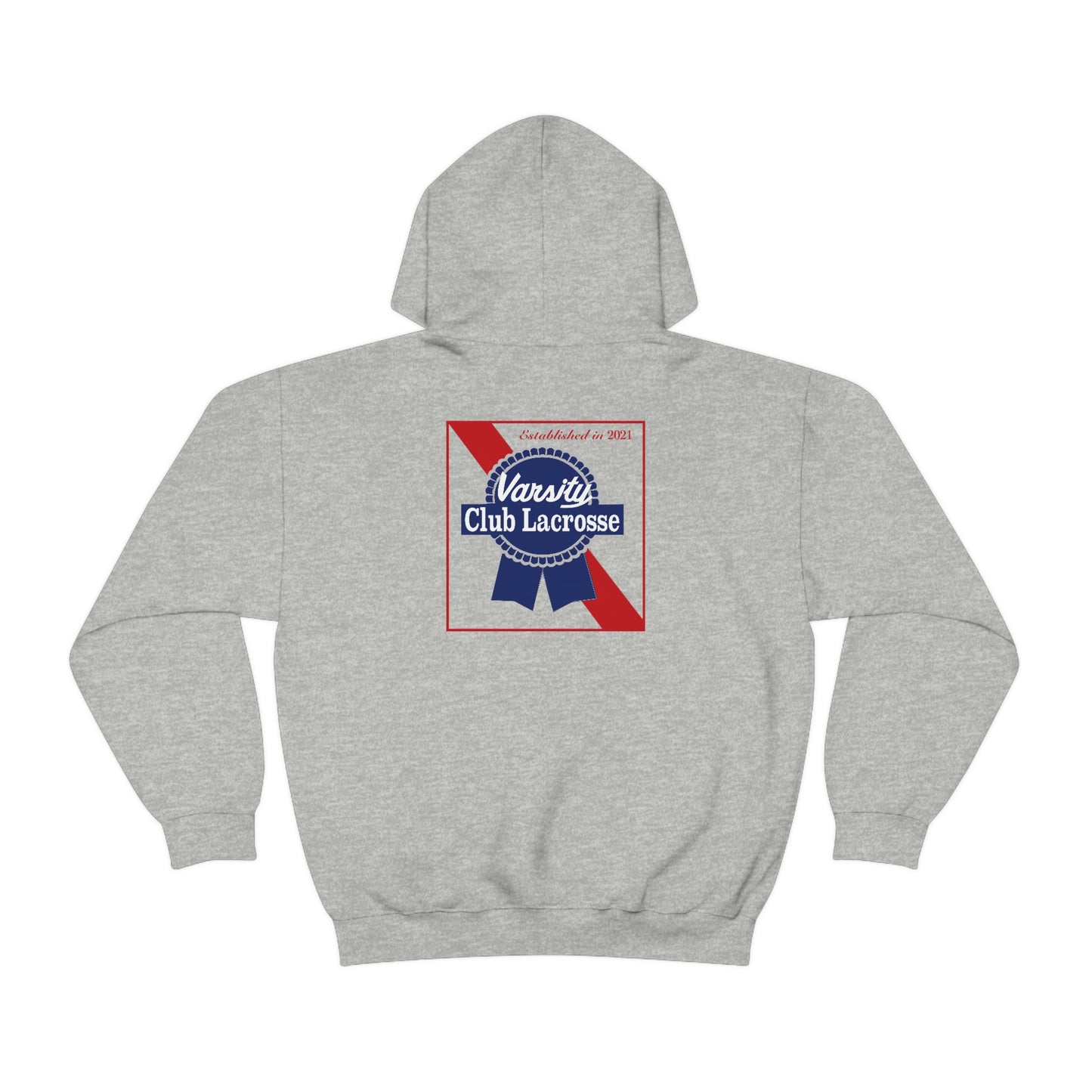 Adult Varsity Club Lacrosse Gildan Heavy Blend™ Hooded Sweatshirt - VCLxPBR