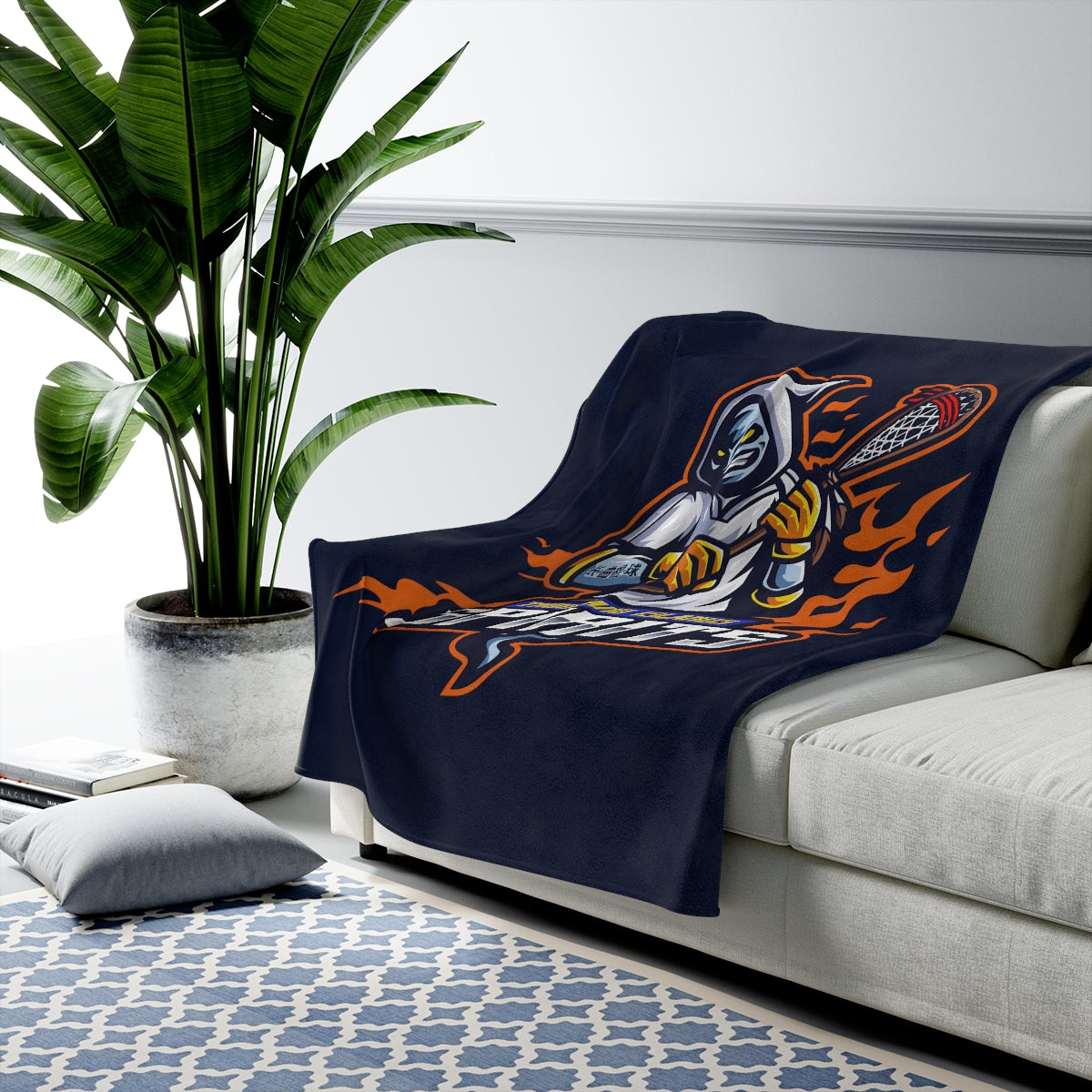 Thousand Islands Spirits Velveteen Plush Blanket