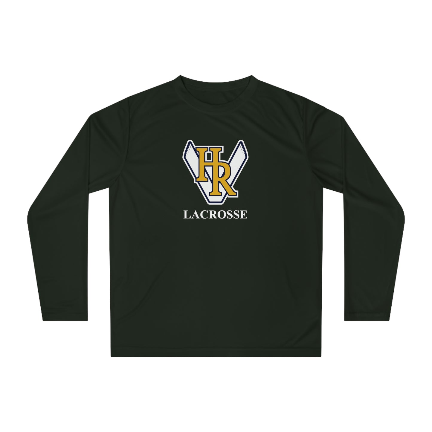 Adult HRV Lacrosse Team 365 Performance Long Sleeve Shirt