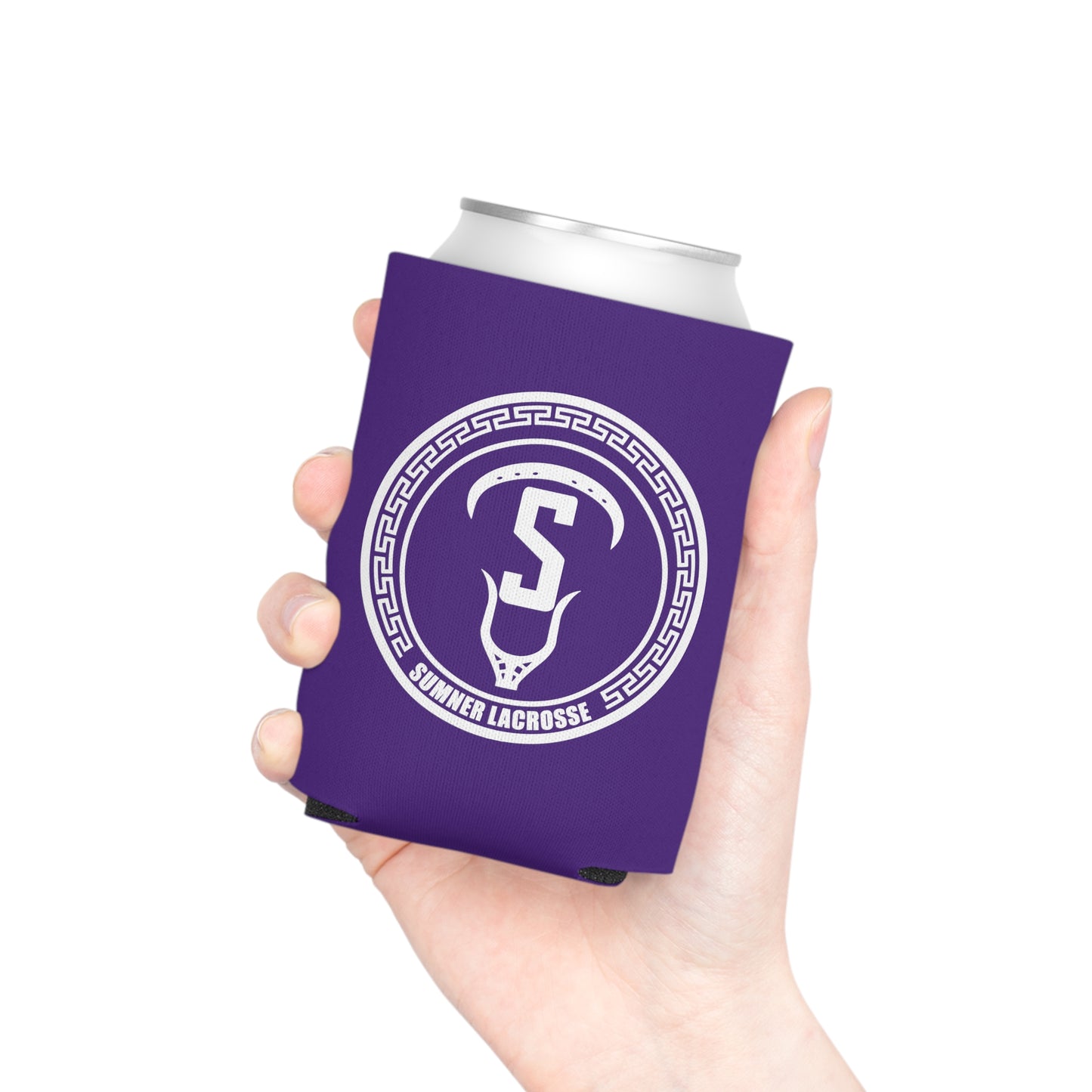 Sumner Spartans Lacrosse Can Cooler 3-pack