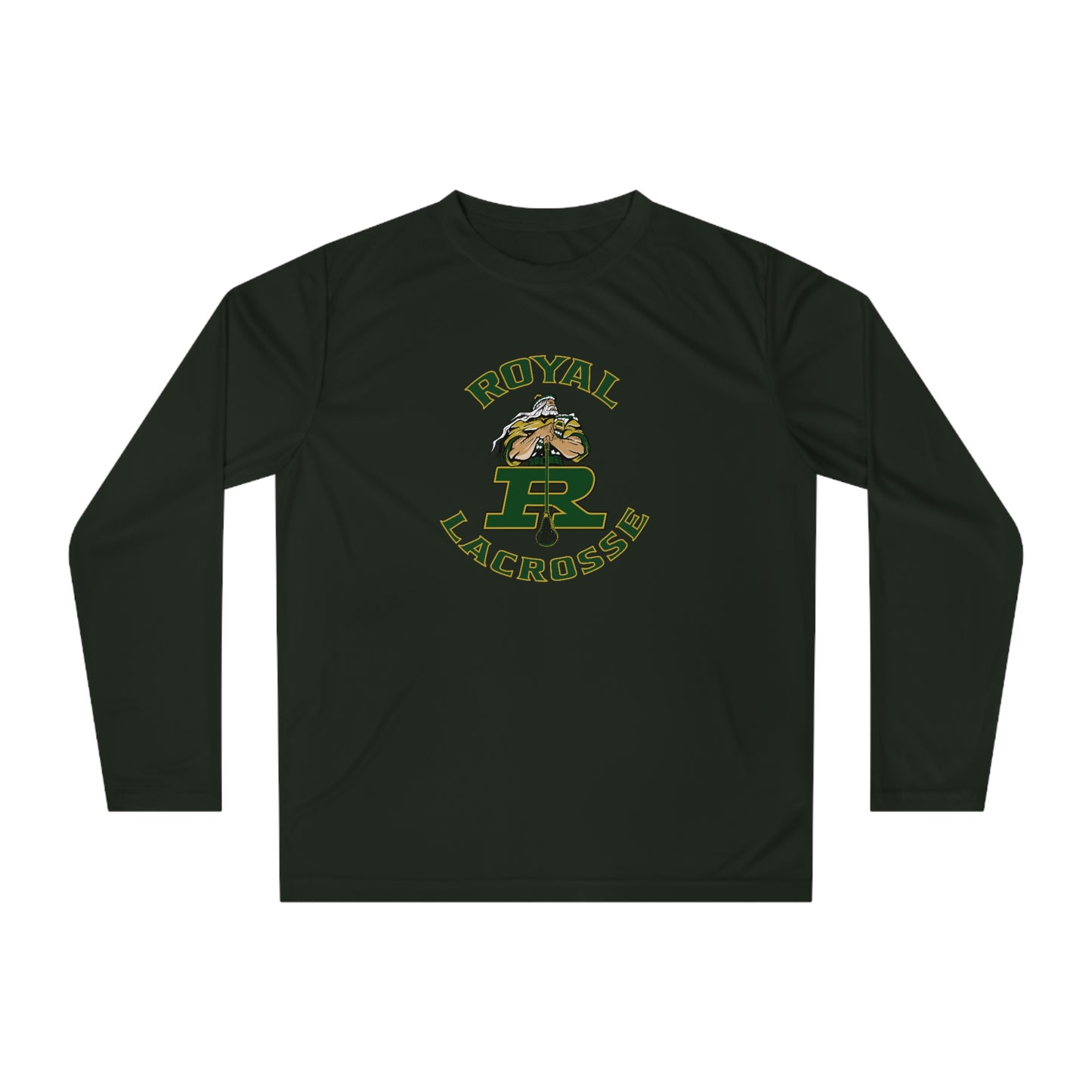 Adult Royal HS Lacrosse Team 365 Performance Long Sleeve Shirt