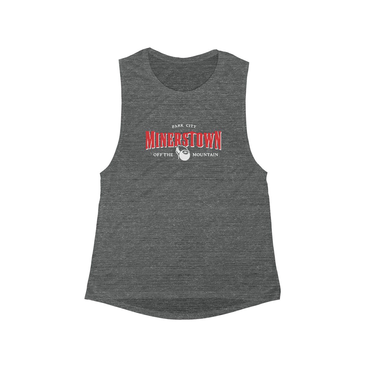 Women's Minerstown Bella + Canvas Flowy Scoop Muscle Tank