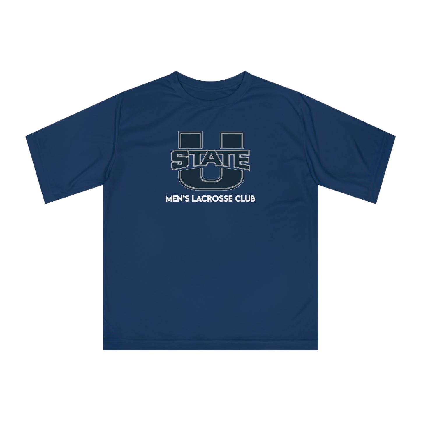 Adult USU Lacrosse Team 365 Performance T-shirt