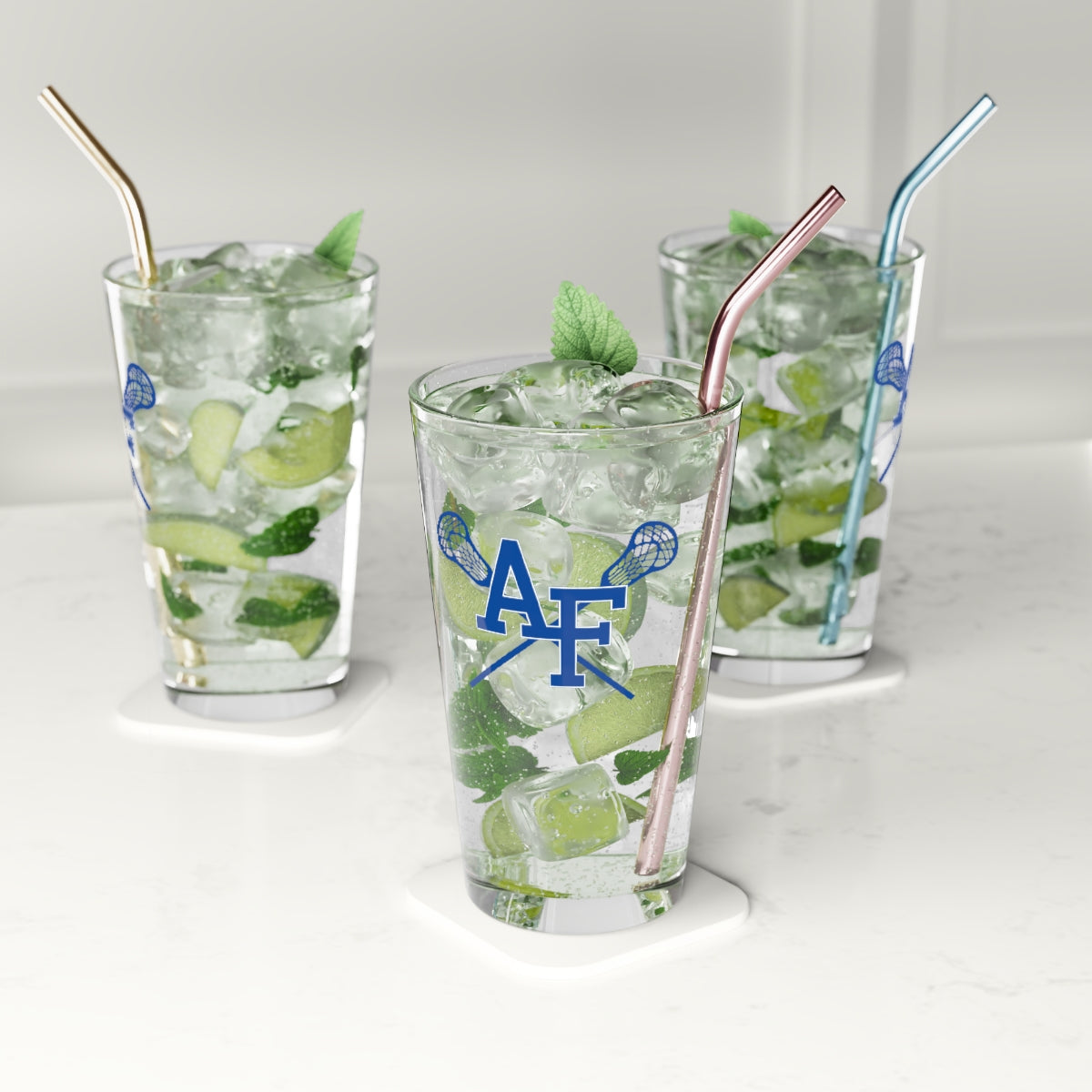 AF Club Lacrosse Pint Glass