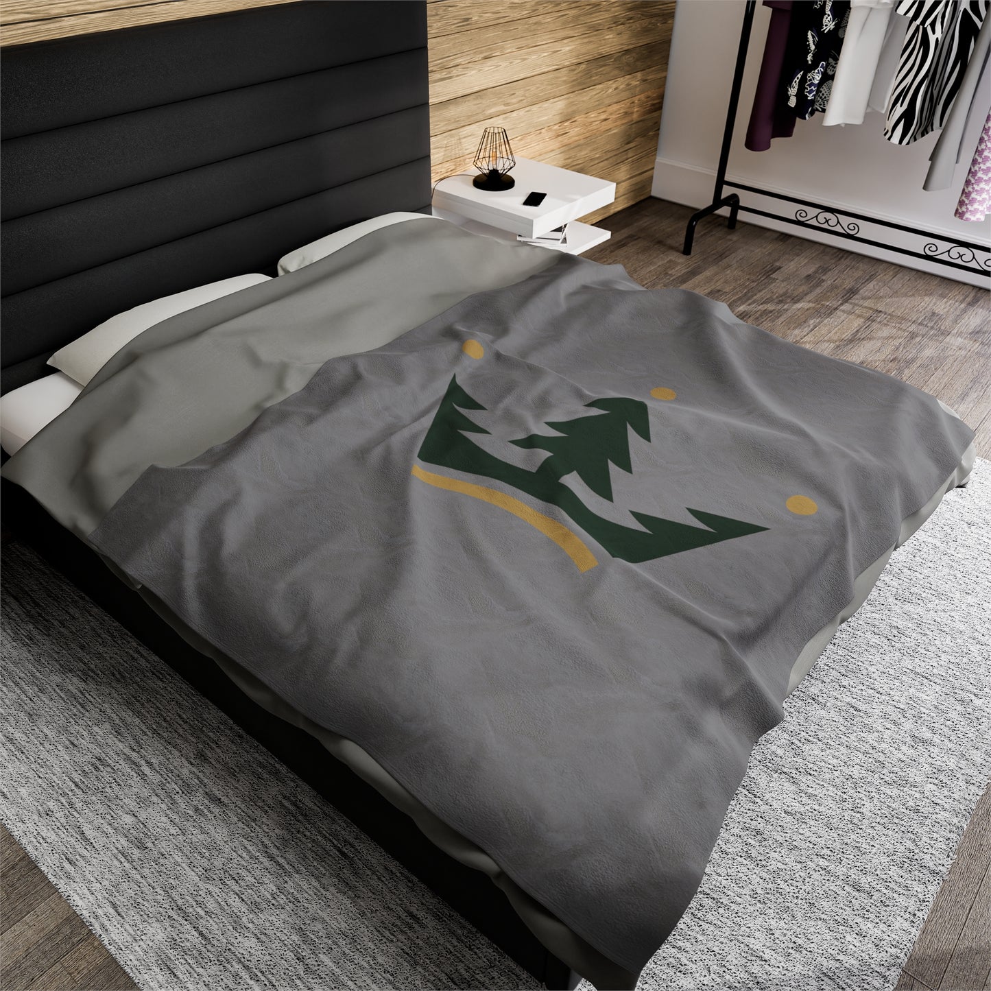Seattle Kings Velveteen Plush Blanket