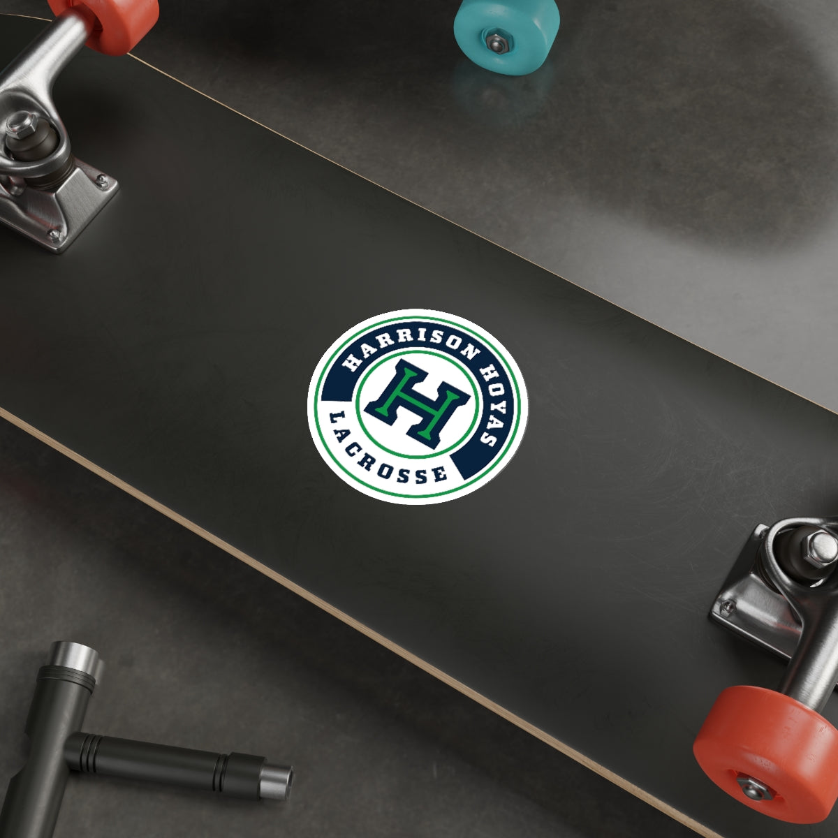 Harrison Lacrosse Die-Cut Stickers