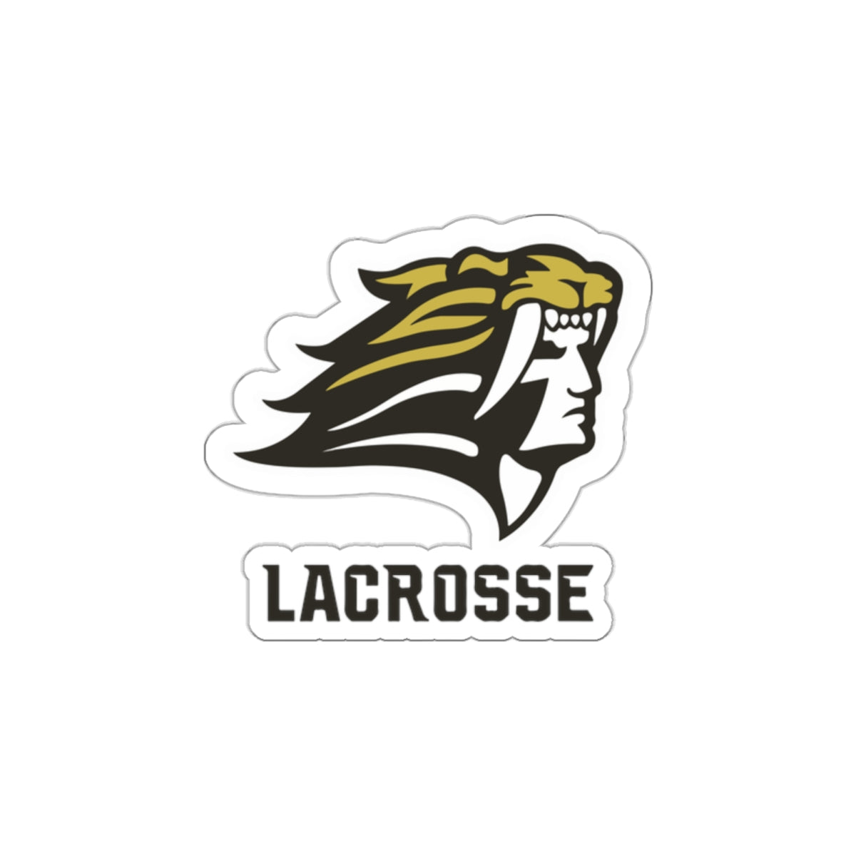 Kuna Lacrosse Die-Cut Sticker