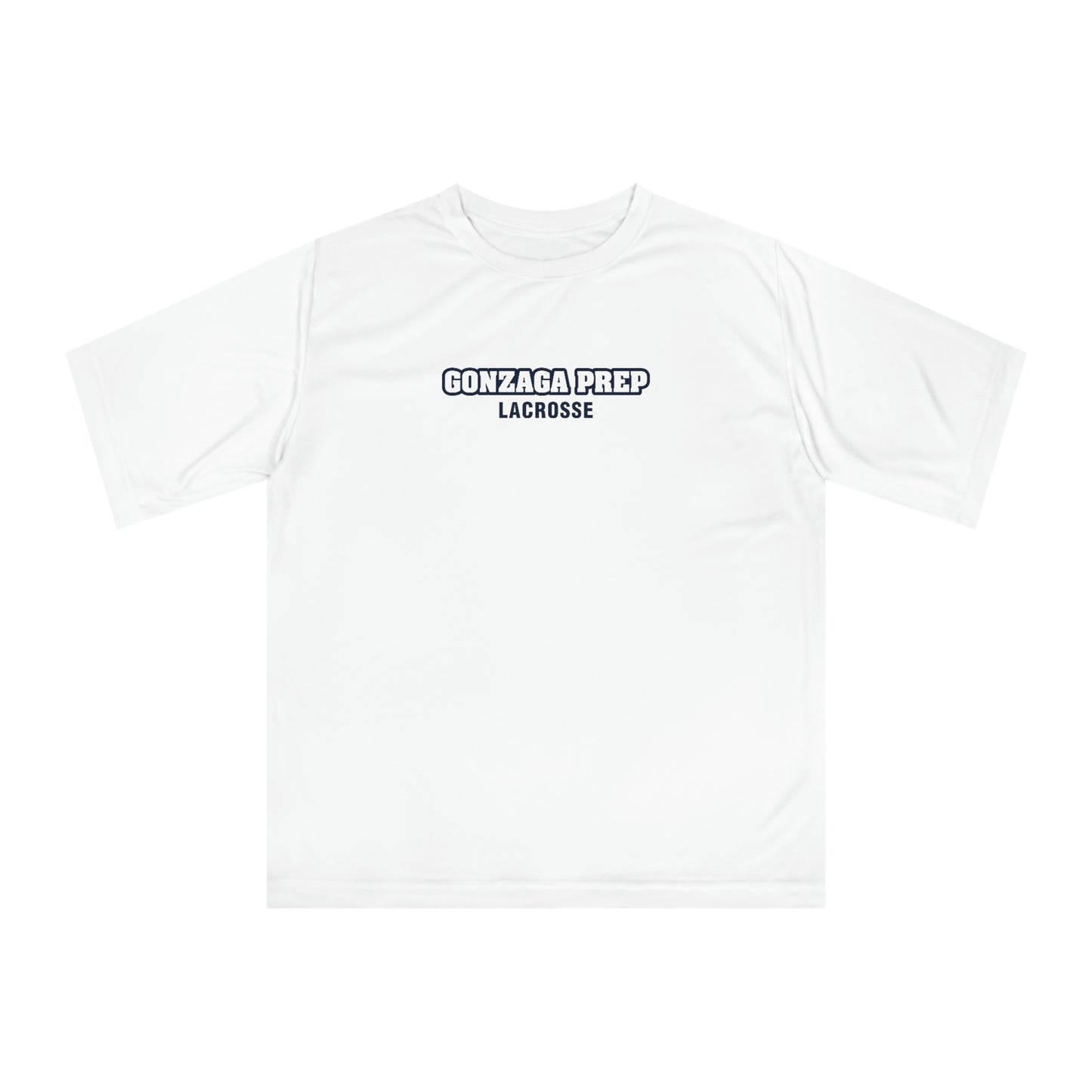 Adult Gonzaga Prep Lacrosse Team 365 Zone Performance T-shirt