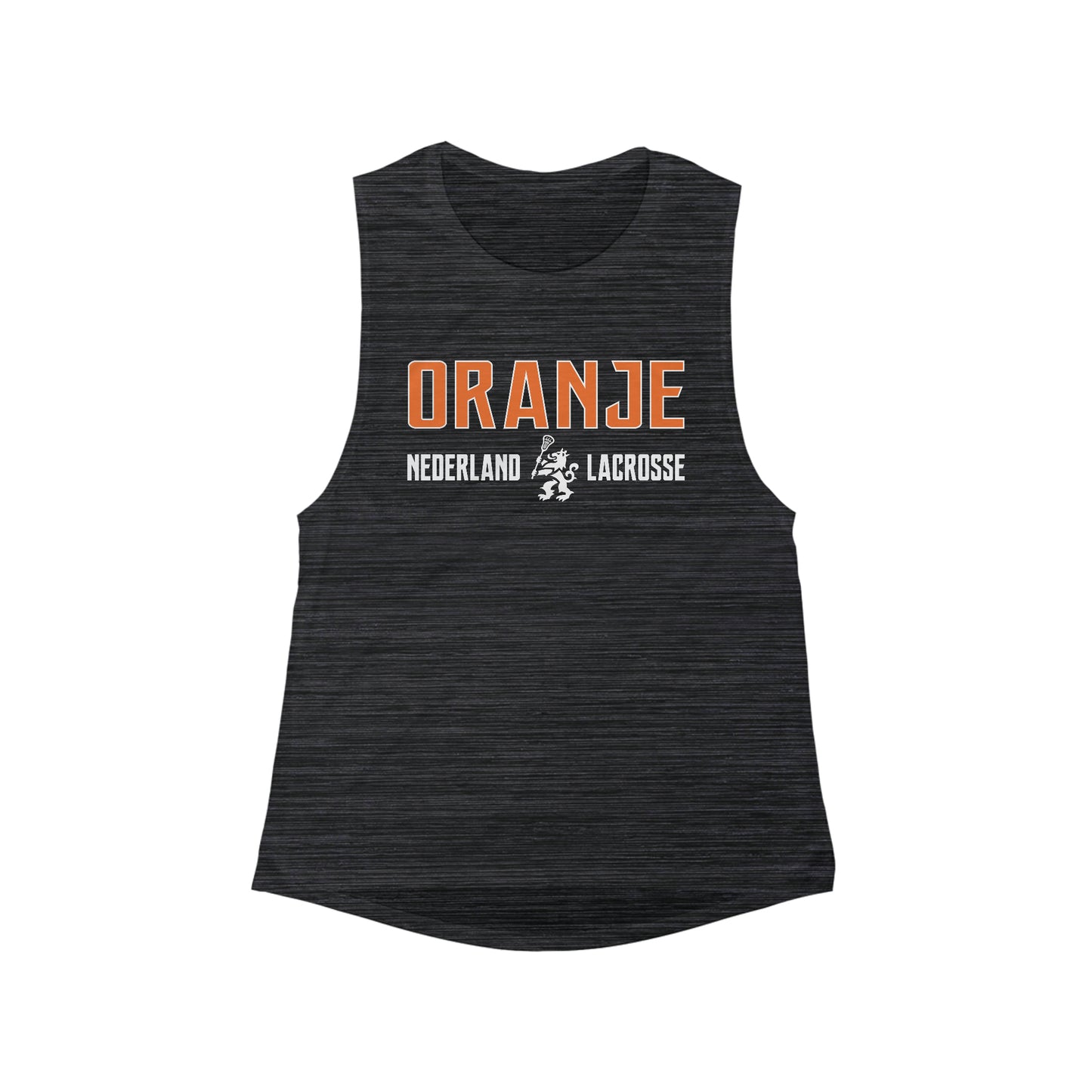 Women's Netherlands Lacrosse Bella + Canvas Flowy Scoop Sport Tank