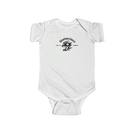 Infant Santa Fe Lacrosse Rabbit Skins Onesie