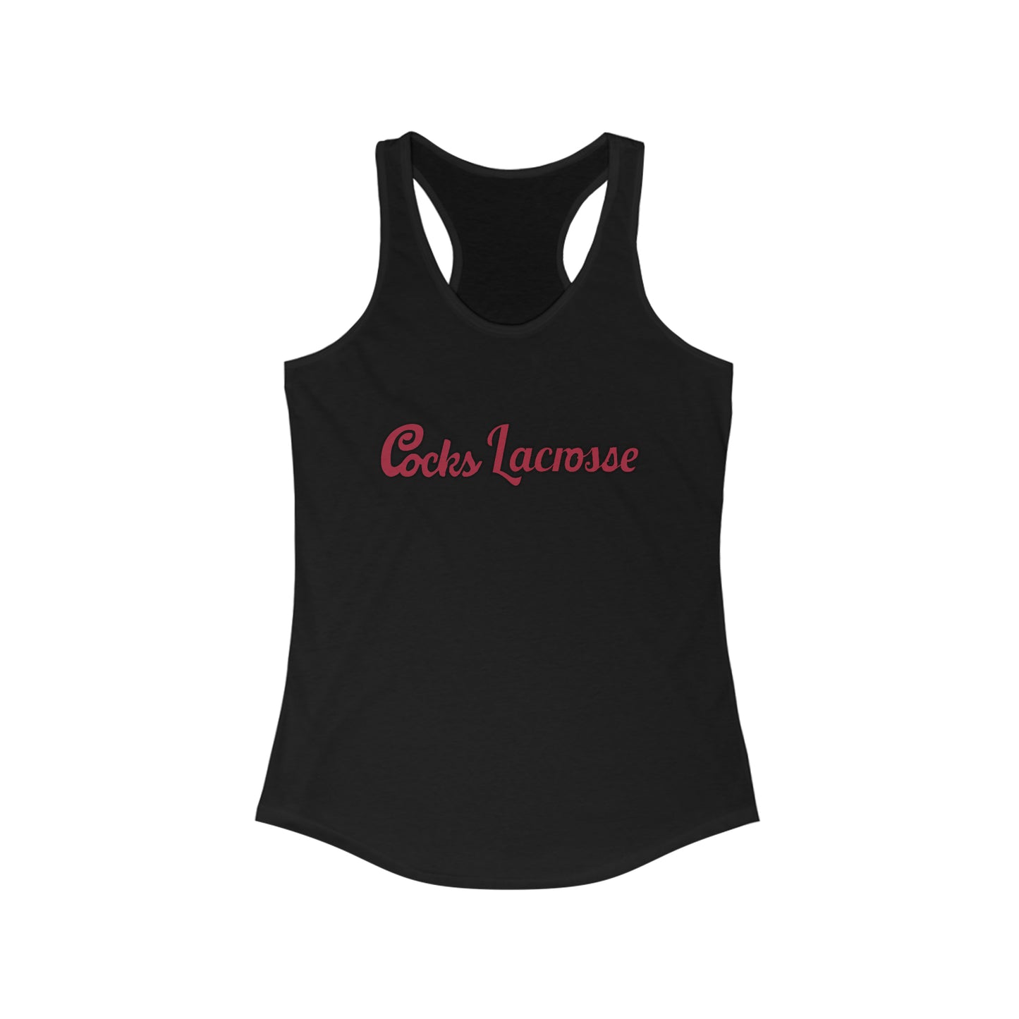 Women's Gamecocks Lacrosse Next Level Racerback Tank