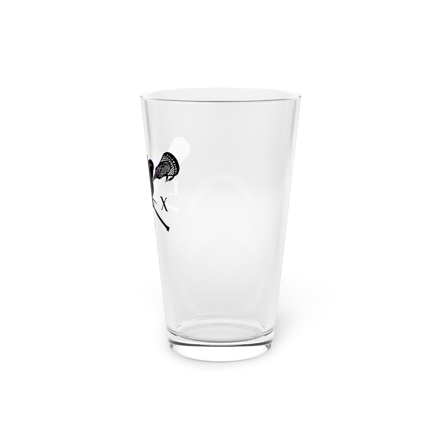 LaxCats Pint Glass