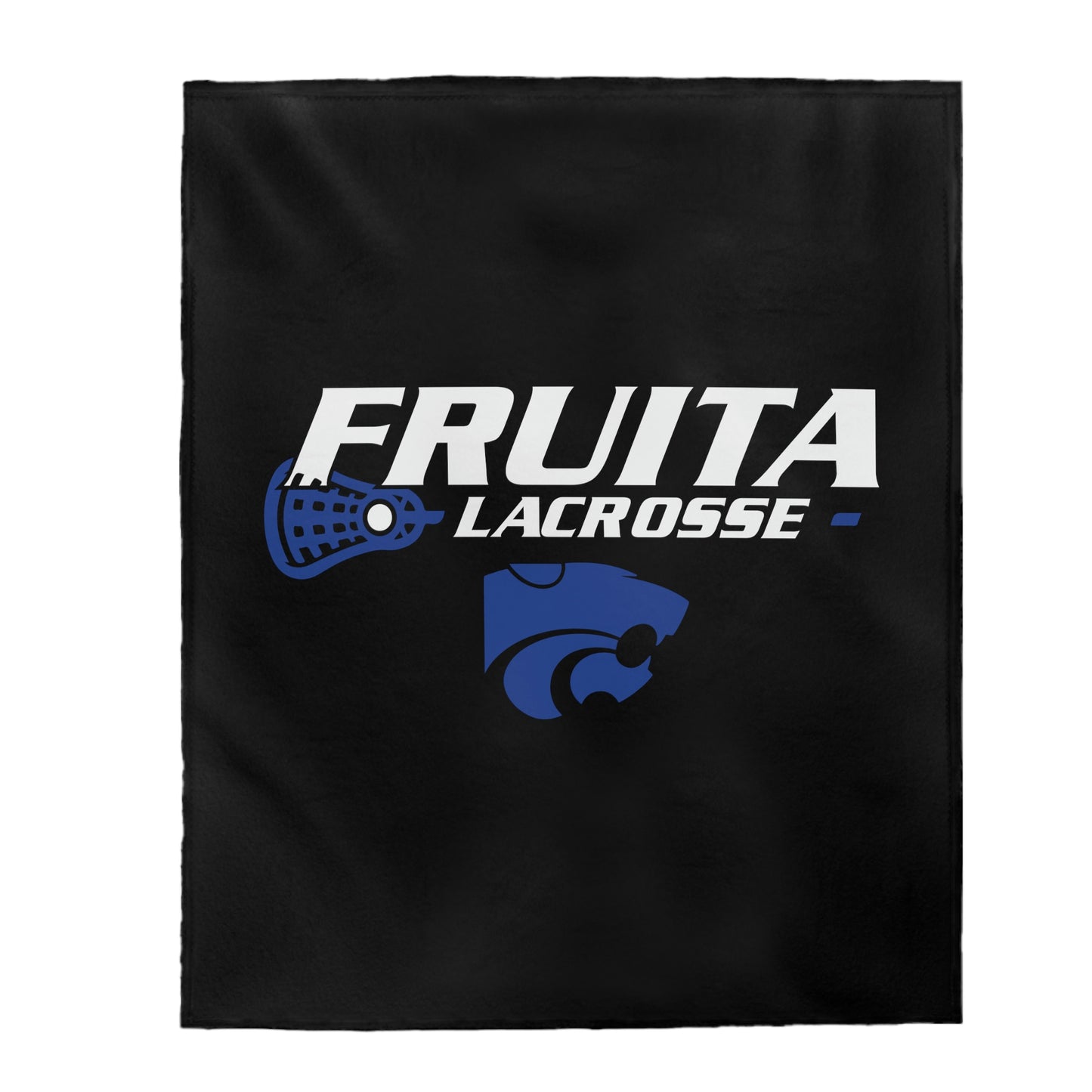 Fruita Lacrosse Velveteen Plush Blanket