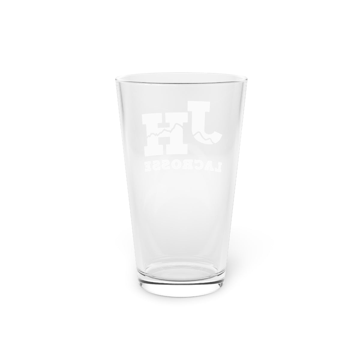 Jackson Hole Lacrosse Pint Glass