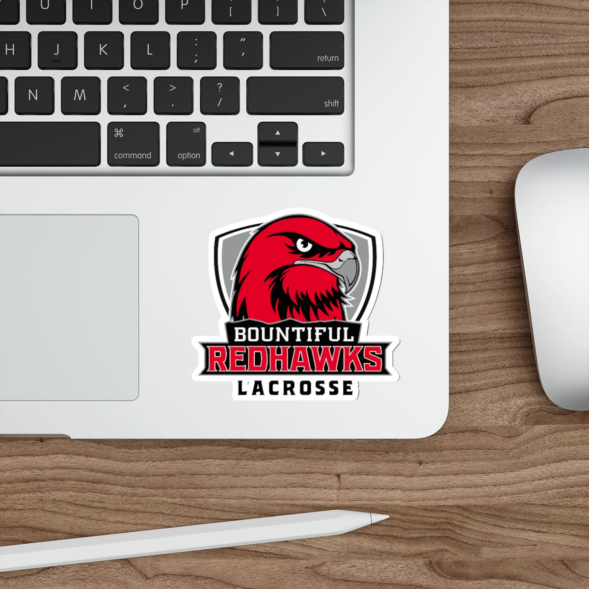 Bountiful Lacrosse Die-Cut Sticker