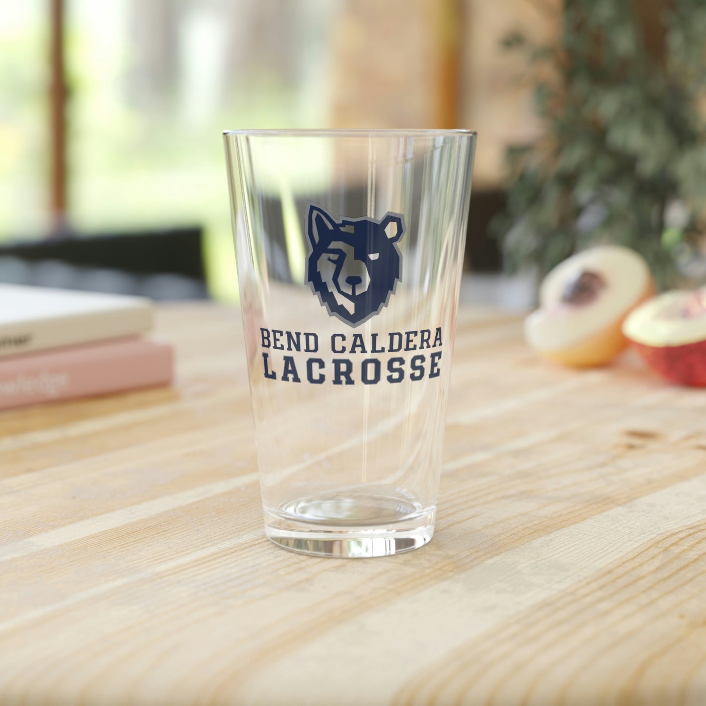 Bend Caldera Lacrosse - Pint Glass