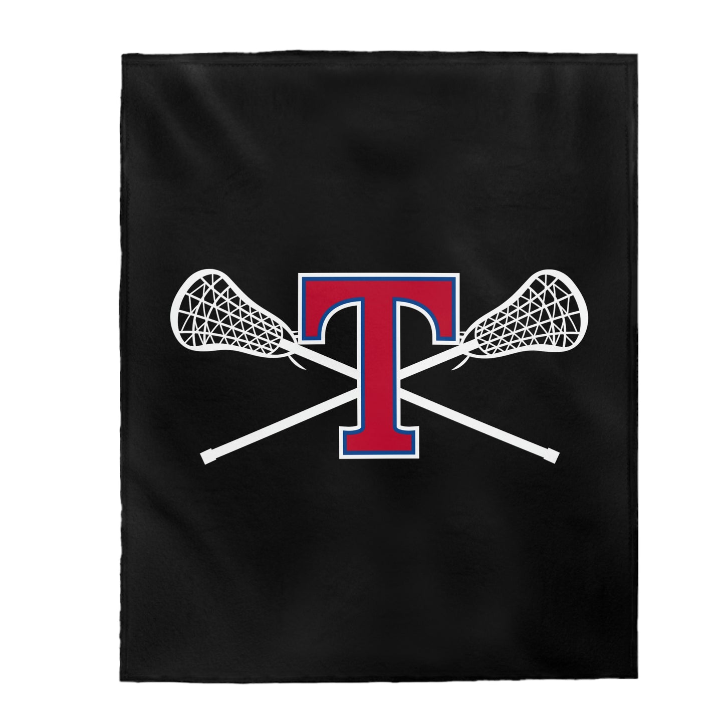 TMHS Lacrosse Velveteen Plush Blanket