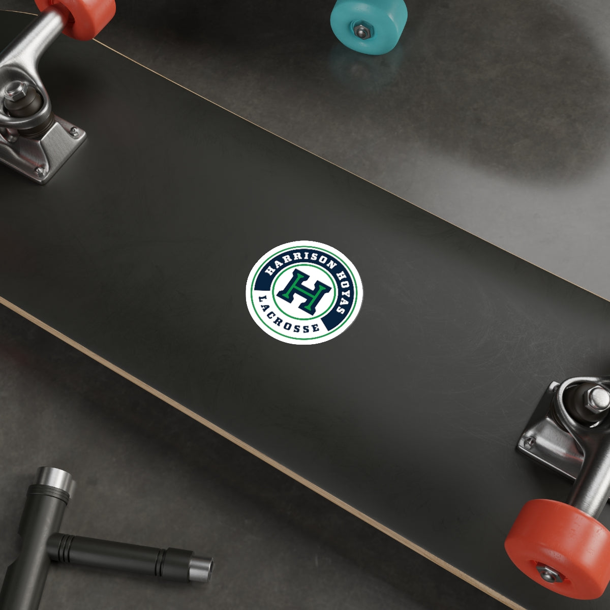 Harrison Lacrosse Die-Cut Stickers