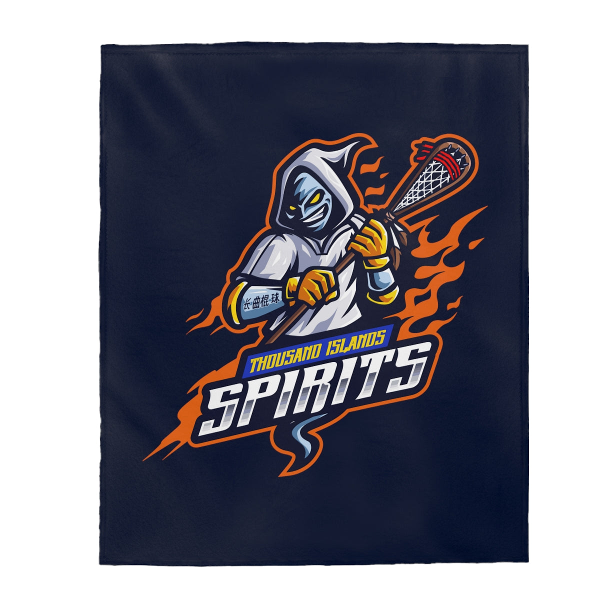 Thousand Islands Spirits Velveteen Plush Blanket