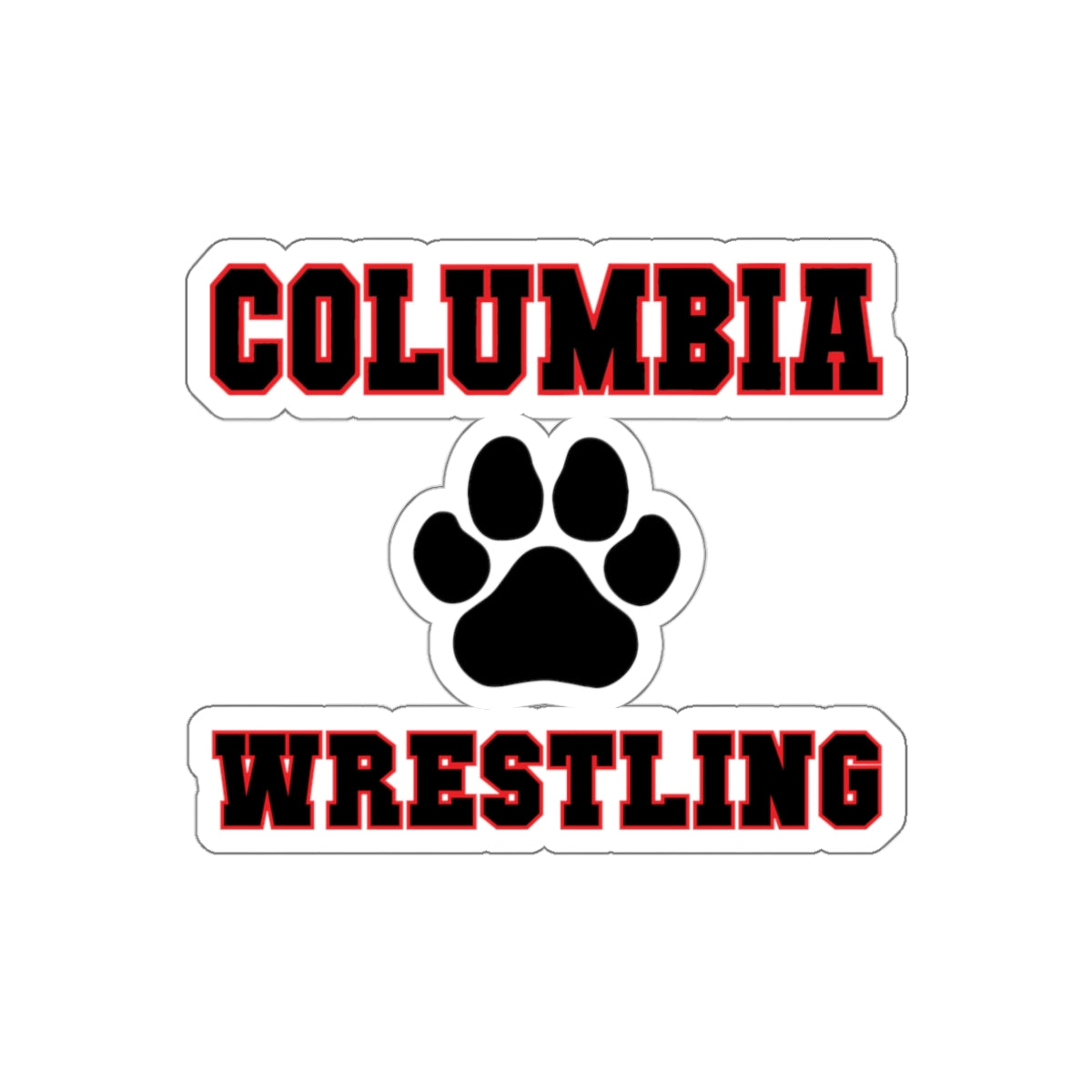 CHS Wrestling Die-Cut Stickers