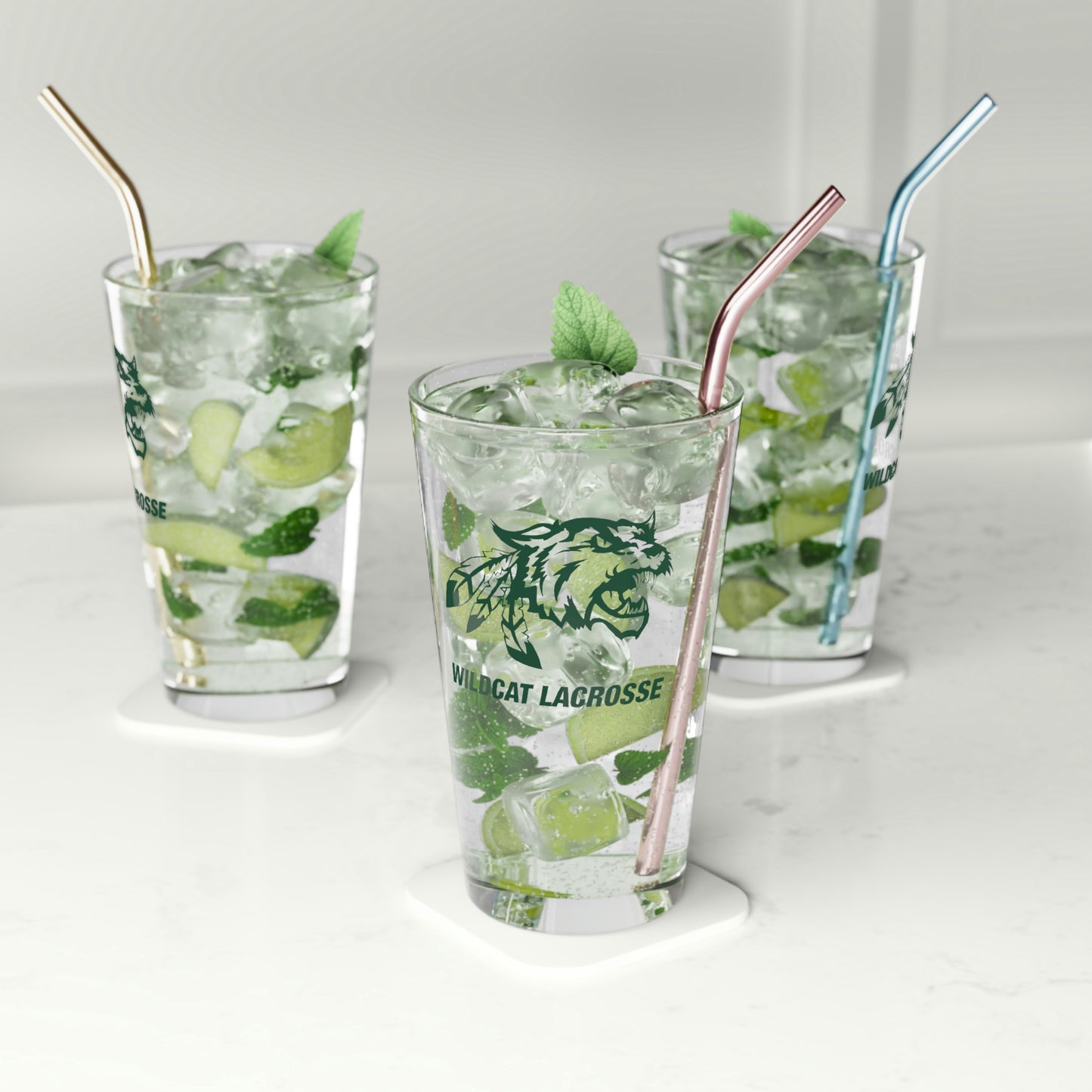 Wildcats Club Lax - Pint Glass