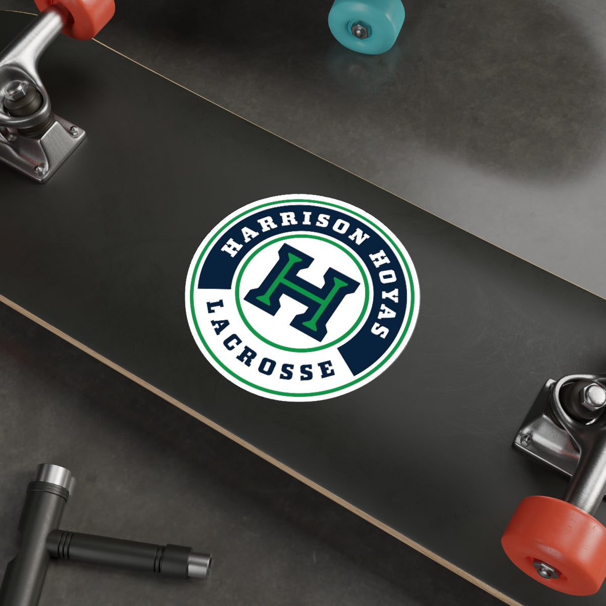 Harrison Lacrosse Die-Cut Stickers