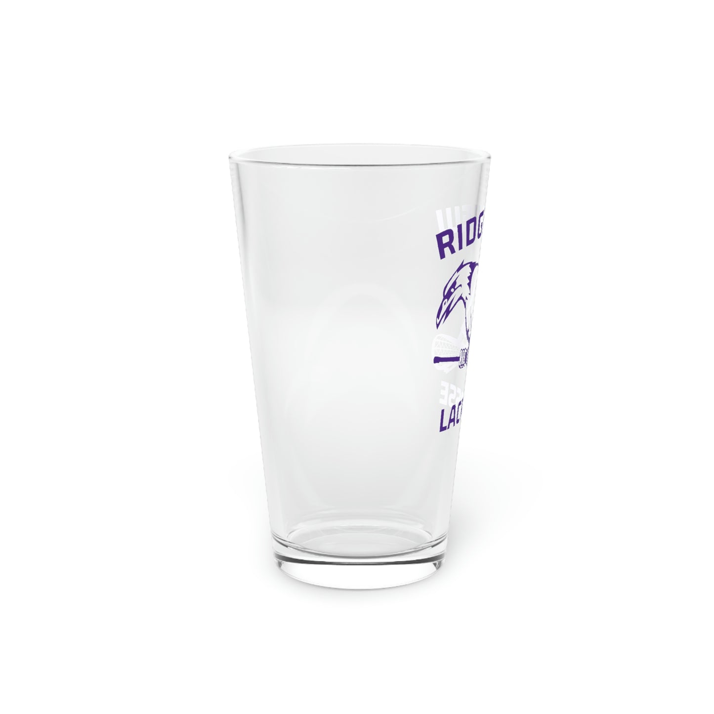 Ridgeview Lacrosse Pint Glass - 16oz