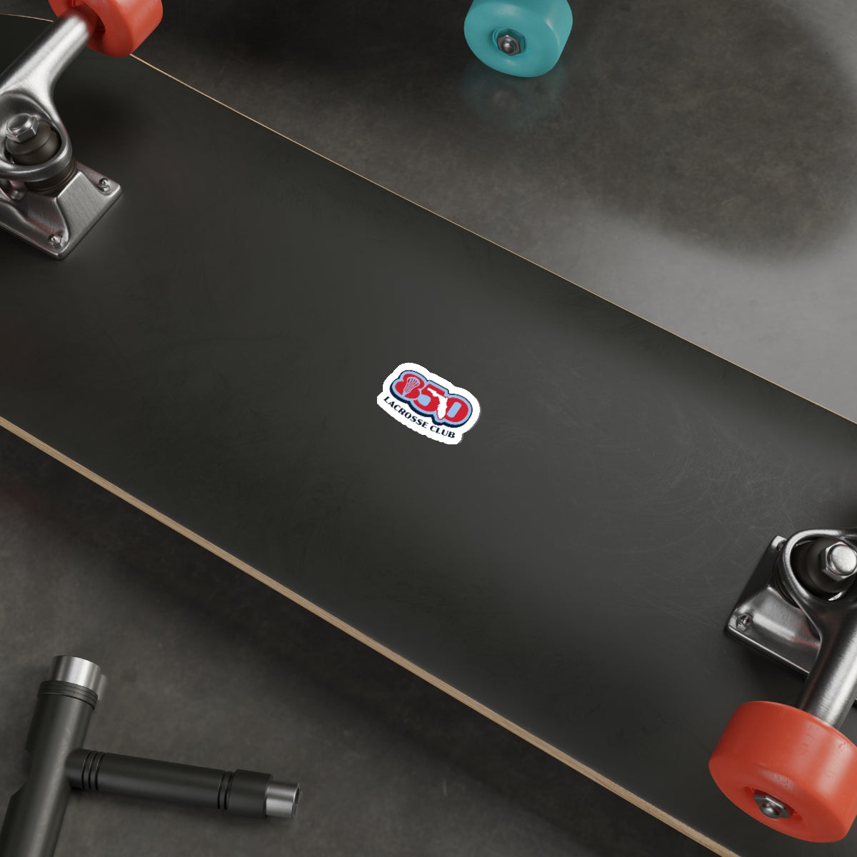 850 Lacrosse Die-Cut Sticker