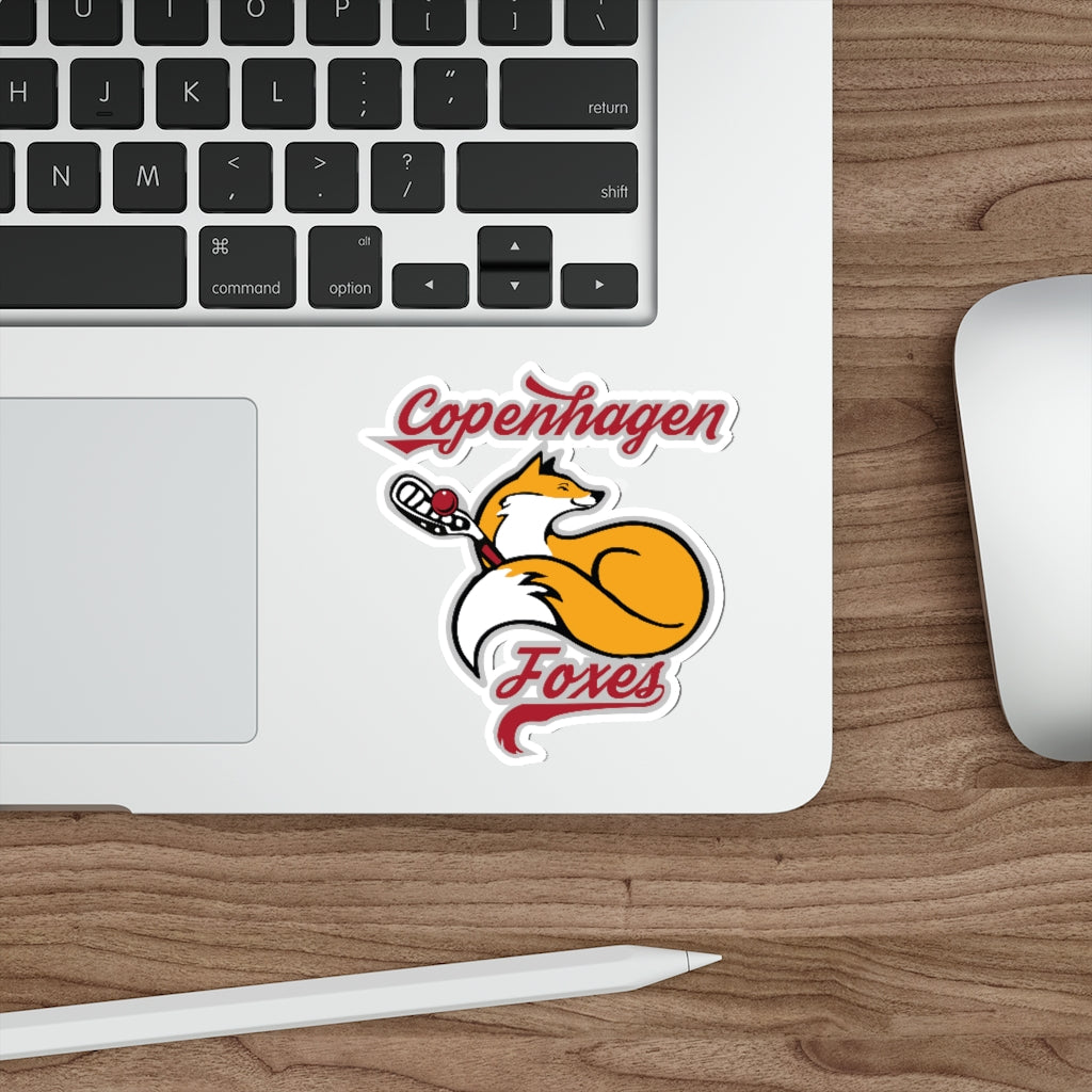 Copenhagen Foxes Die-Cut Stickers