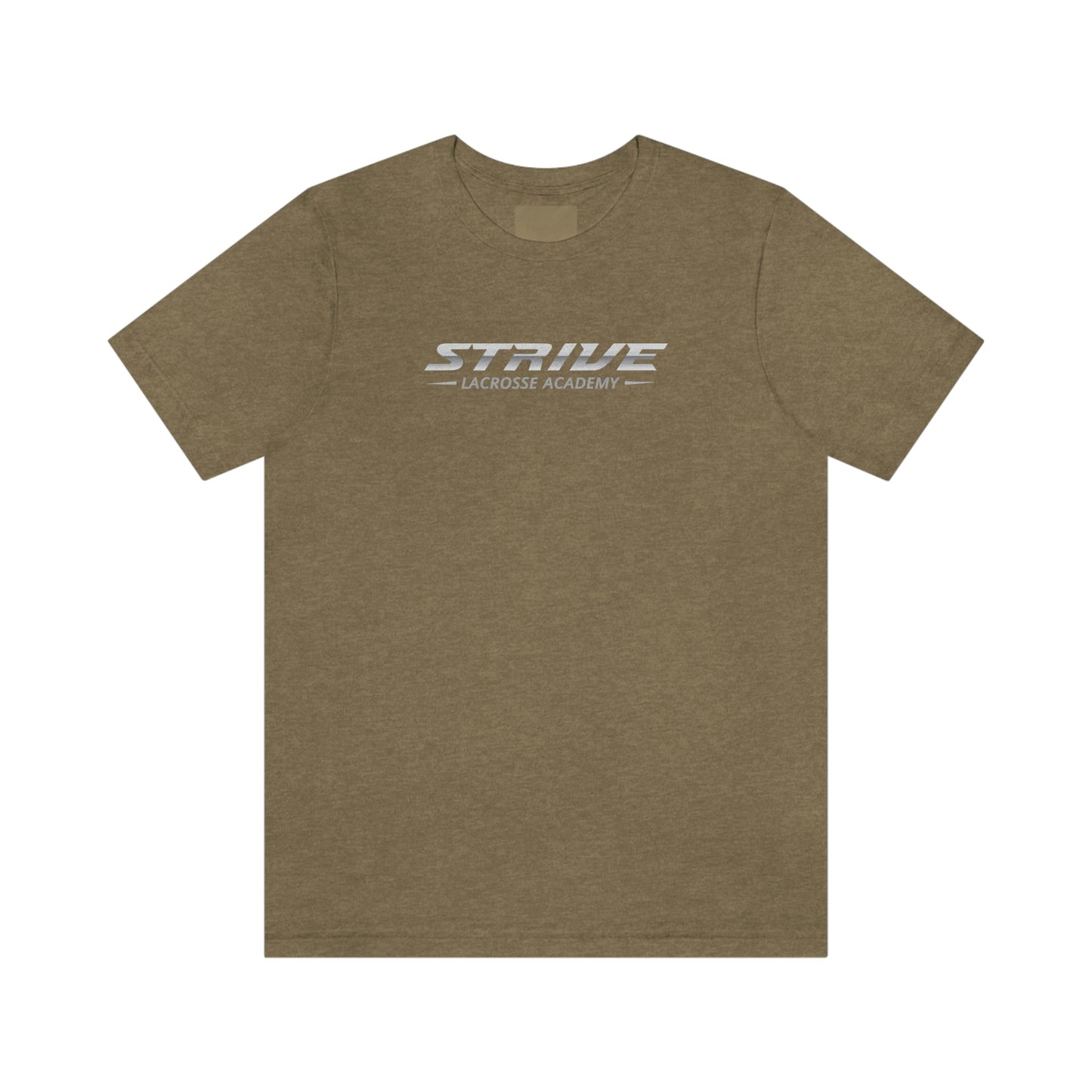 Adult Strive Lacrosse Academy Bella + Canvas Short Sleeve Cotton Tee