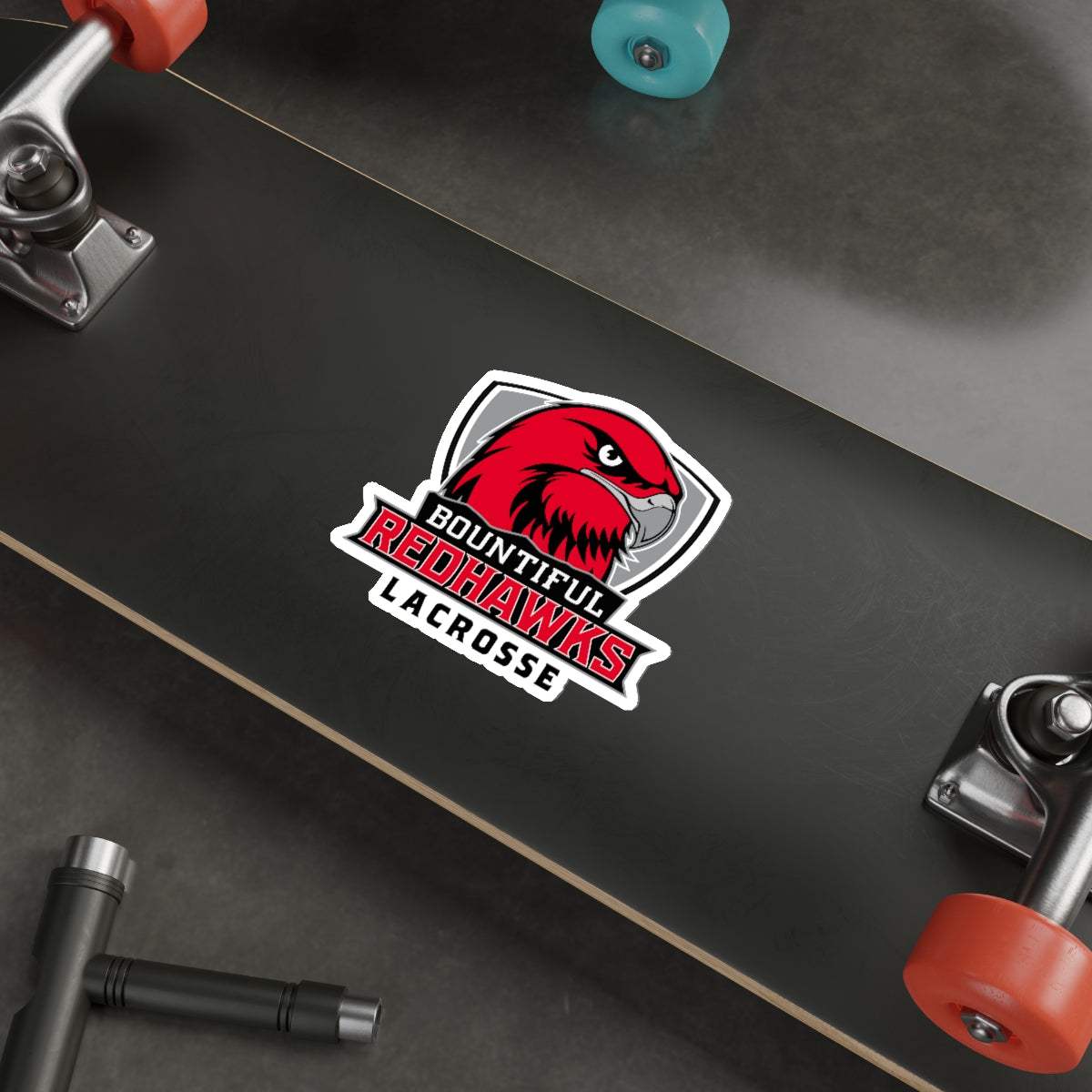 Bountiful Lacrosse Die-Cut Sticker
