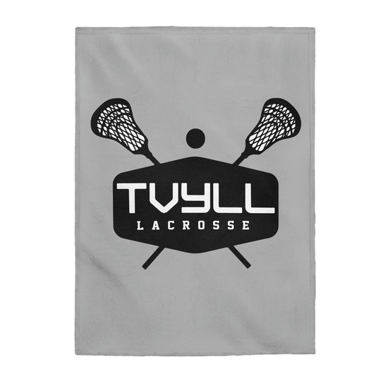 TVYLL Lacrosse Velveteen Plush Blanket