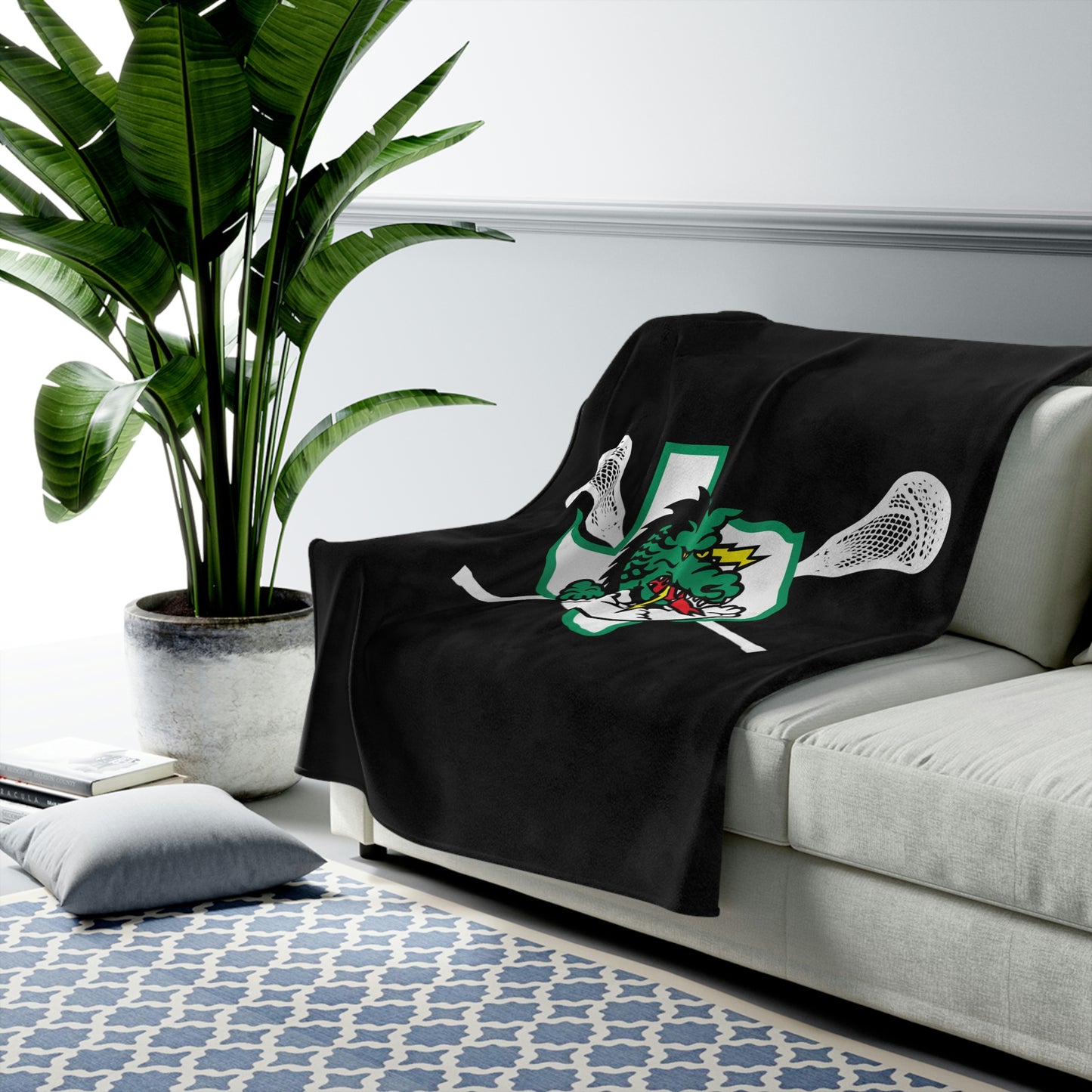 Southlake Carroll  Velveteen Plush Blanket
