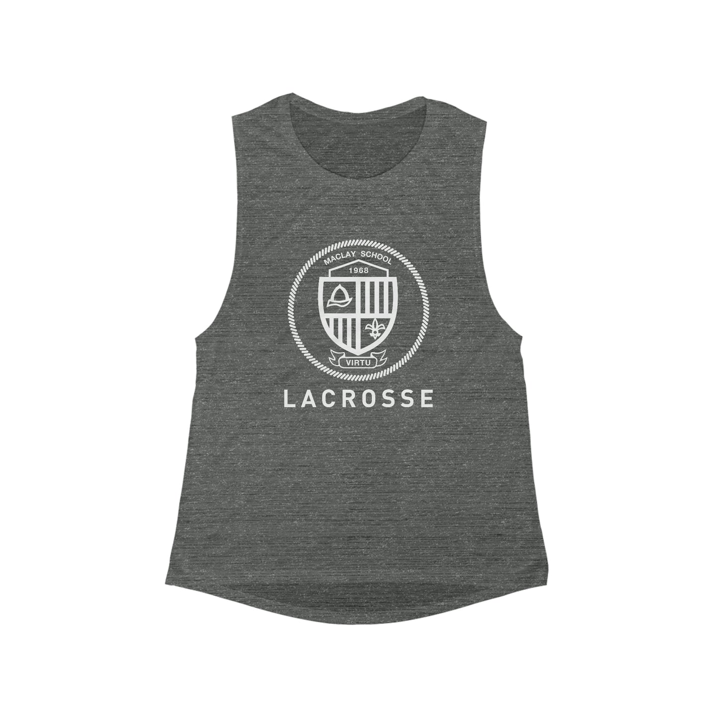Women's Maclay Lacrosse Bella + Canvas Flowy Scoop Muscle Tank