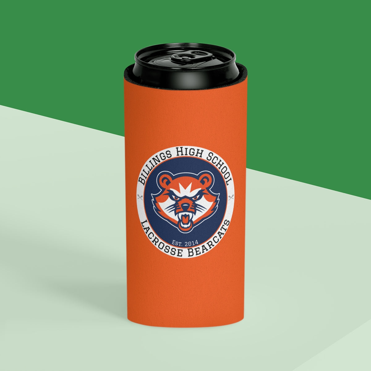 Billings Bearcats Lacrosse Can Cooler 3-pack