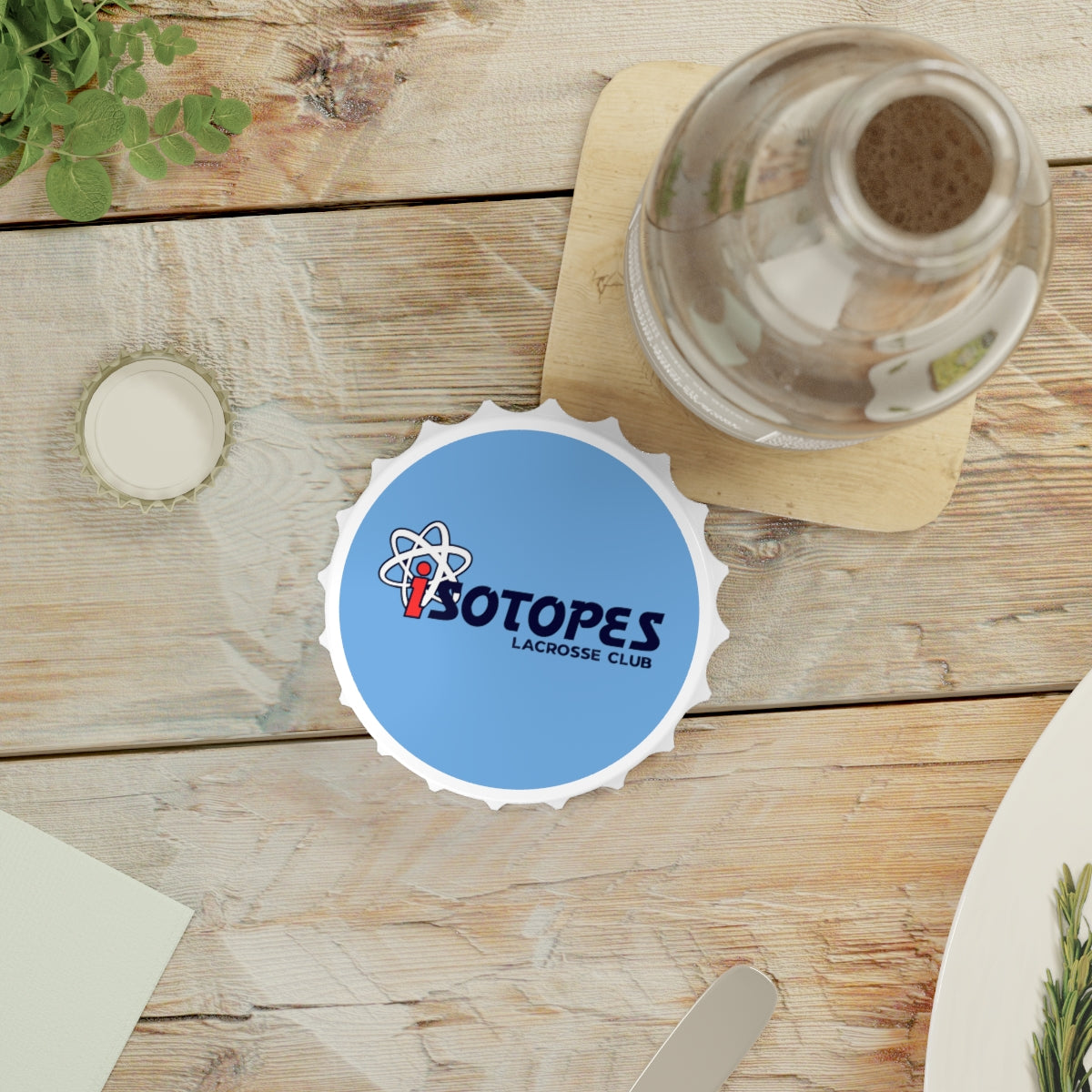Isotopes Lacrosse Bottle Opener