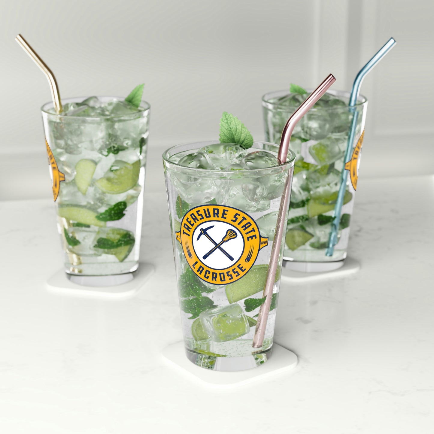 Treasure State Lacrosse - Pint Glass