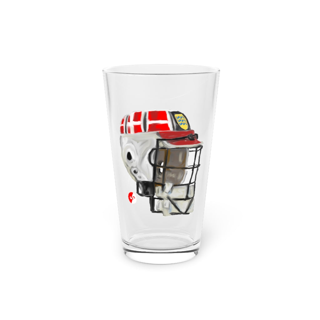 Danish Lacrosse Pint Glass - 16oz